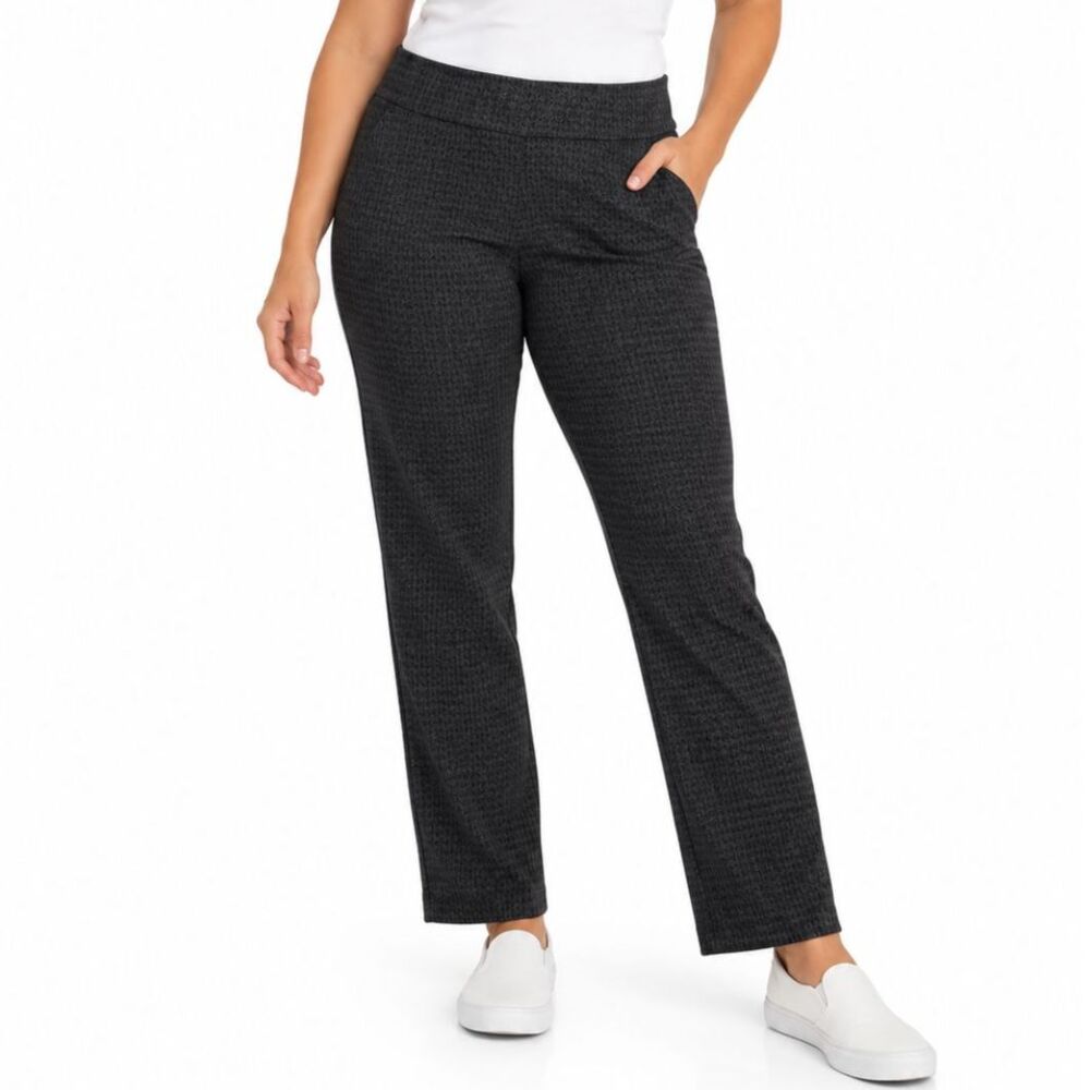 Crown & Ivy Women’s Printed Pull-On Pants | Size 10